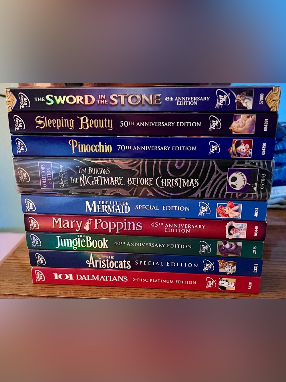 NEW/LIKE NEW Disney 9-Movie DVD Collection